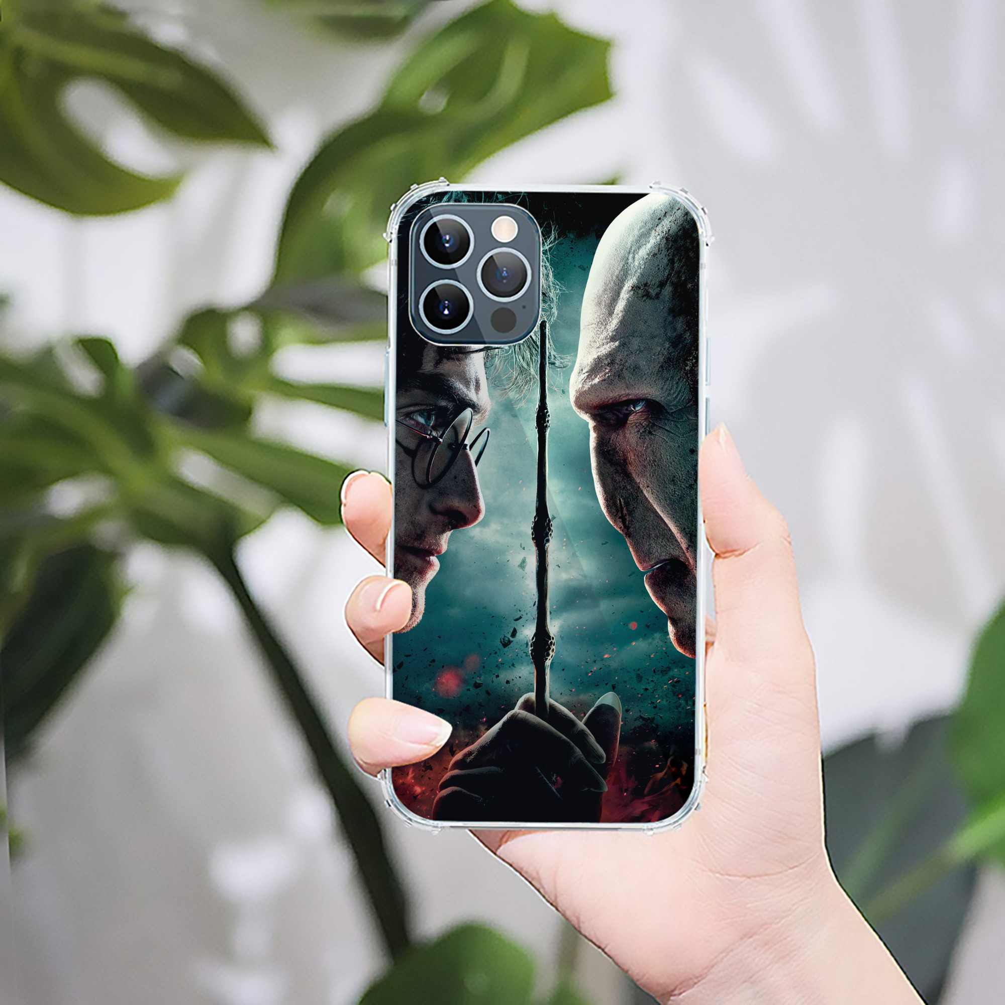 （画像用） Harry Potter ハリー・ポッターシリーズ 【iPhone 12シリーズ対応】透明スマホケース（クリアソフトケース）
